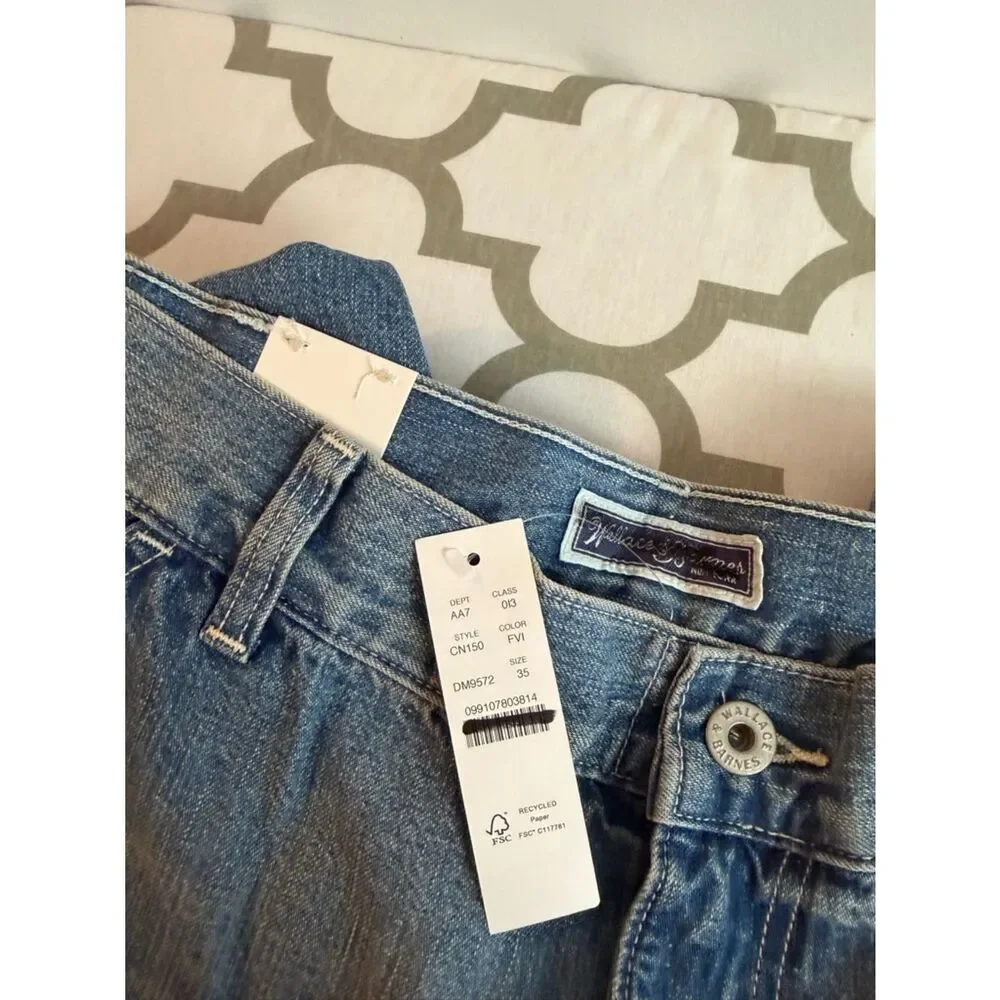 J.Crew Wallace & Barnes carpenter jean in Japanese denim NWT Size 35